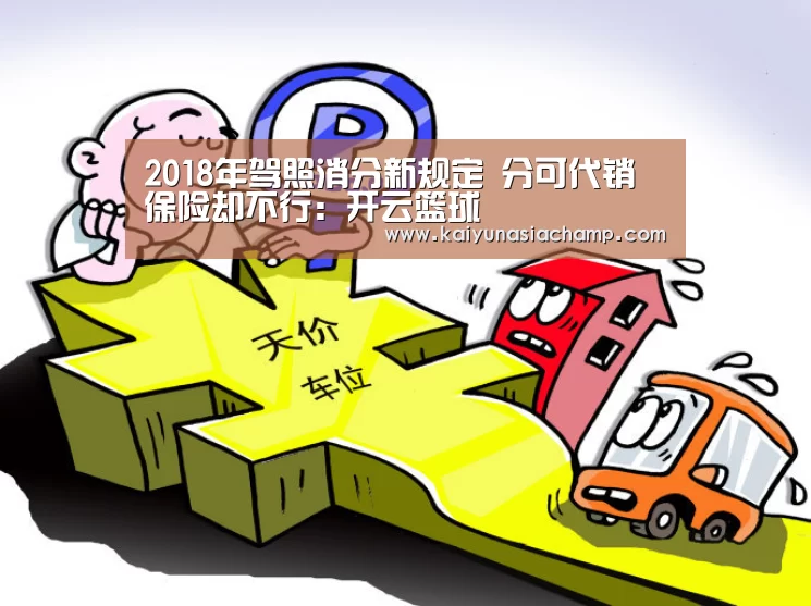 2018年驾照消分新规定 分可代销保险却不行:开云篮球(图1) 开云篮球